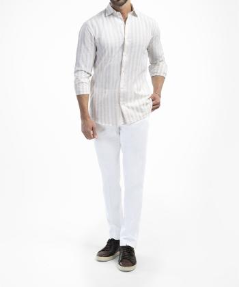 پیراهن آستین بلند مردانه ام کی مدل 1907