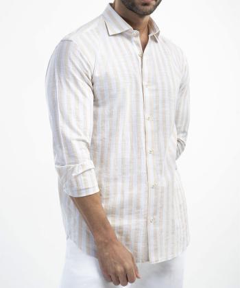 پیراهن آستین بلند مردانه ام کی مدل 1907