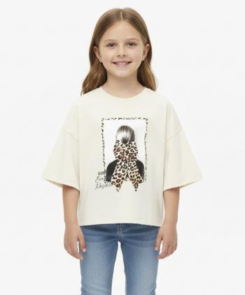 تیشرت دخترانه کوتون کد 6WKG10021AK