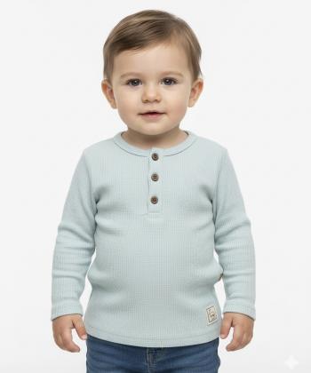 تیشرت آستین بلند نوزاد پسرانه کوتون کد 6WMB10053TK