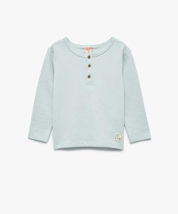 تیشرت آستین بلند نوزاد پسرانه کوتون کد 6WMB10053TK