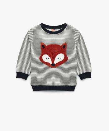 سویشرت نوزاد پسرانه کوتون کد 6WMB10083TK