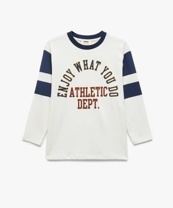 تیشرت آستین بلند پسرانه کوتون کد 6WKB10103TK