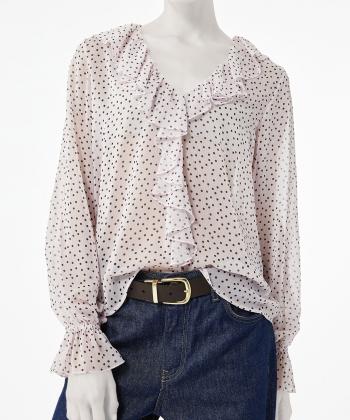 بلوز آستین بلند زنانه کوتون کد 6WAK60028PW