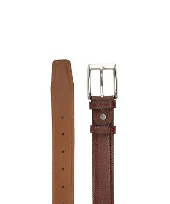 كمربند مردانه چرم طبيعي بيسراك مدل T812-F