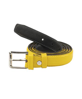 كمربند دو رو چرم زنانه بيسراك مدل 2T802-L