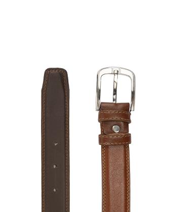 كمربند مردانه چرم طبيعي بيسراك مدل T812-N