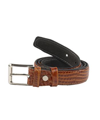 كمربند دو رو چرم زنانه بيسراك مدل 2T802-R