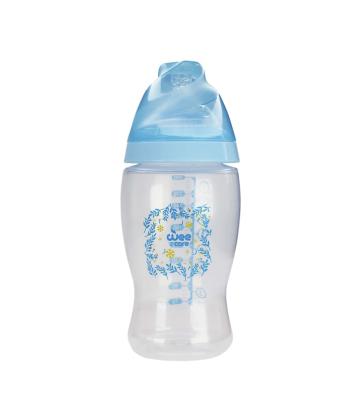 شيشه شير پروپيلن دهانه عريض وي كر مدل MomSense حجم300ميلي ليتر كد B324