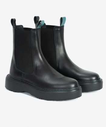 بوت زنانه چرم طبیعی چرم مشهد مدل J2790