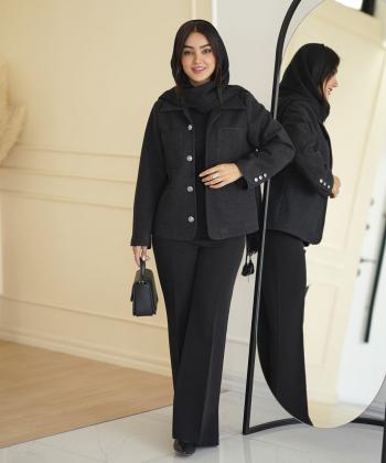 پالتو کوتاه زنانه السانا مدل 2363