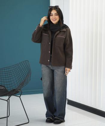 پالتو کوتاه زنانه السانا مدل 2363