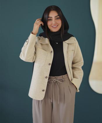پالتو کوتاه زنانه السانا مدل 2363