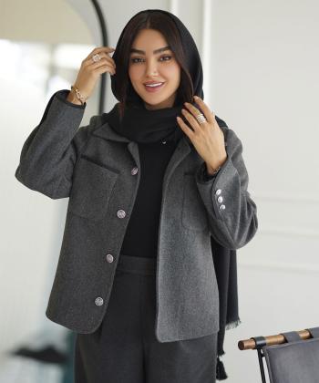 پالتو کوتاه زنانه السانا مدل 2363