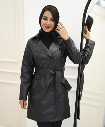 کت چرم زنانه السانا Elsana کد 2343