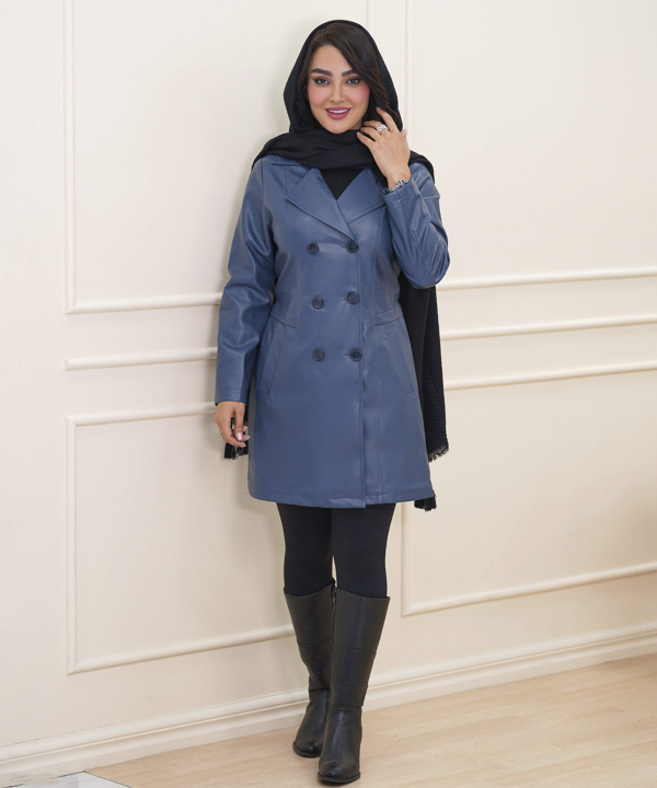 کت چرم زنانه السانا Elsana کد 2343