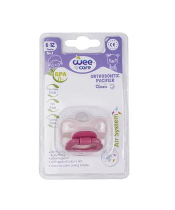 پستانك ارتودنسي مات ساده وي كر مدل Classic سايز 1 كد P118