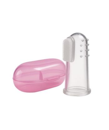 مسواك انگشتي سيليكني به همراه قاب وي كر كد S601