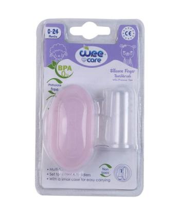 مسواك انگشتي سيليكني به همراه قاب وي كر كد S601