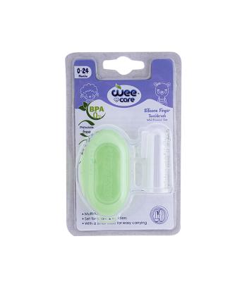 مسواك انگشتي سيليكني به همراه قاب وي كر كد S601