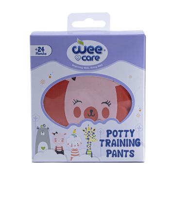 شورت آموزشي كودك وي كر طرح Pig ضدآب حوله اي قابل شستشو دكمه دار كد A805