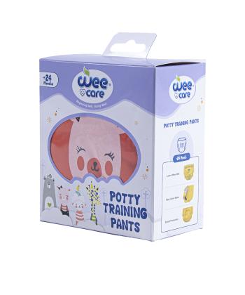 شورت آموزشي كودك وي كر طرح Pig ضدآب حوله اي قابل شستشو دكمه دار كد A805