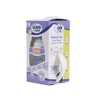 ليوان آبخوري وي كر مدل سر سيليكوني ارتجاعي (Latch series) حجم 180 ميلي كد C706