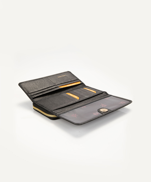 کیف پول چرم زنانه مارال چرم Maral Leather مدل آیدان