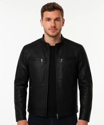 كت چرم مردانه جوتي جينز كد 53528109