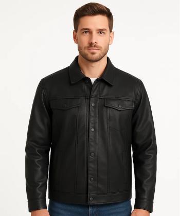 كت چرم مردانه جوتي جينز كد 53528122