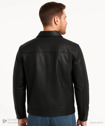 كت چرم مردانه جوتي جينز كد 53528122