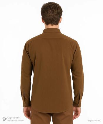 پیراهن آستین بلند مردانه یو اس پولو مدل AM-USP-3202F8