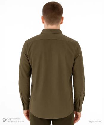 پیراهن آستین بلند مردانه یو اس پولو مدل AM-USP-3202F8