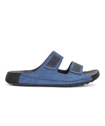 دمپايي مردانه چرم طبيعي شيما مدل فورد