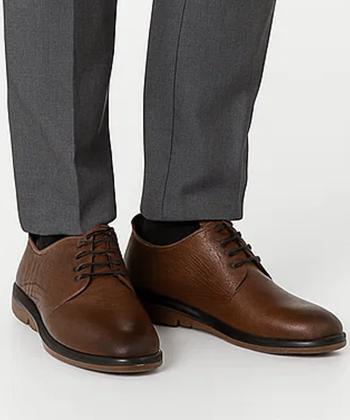 كفش مردانه چرم طبيعي شيما مدل گرند 04