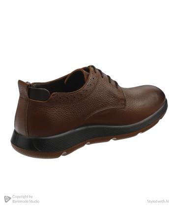 كفش مردانه چرم طبيعي شيما مدل گرند 04