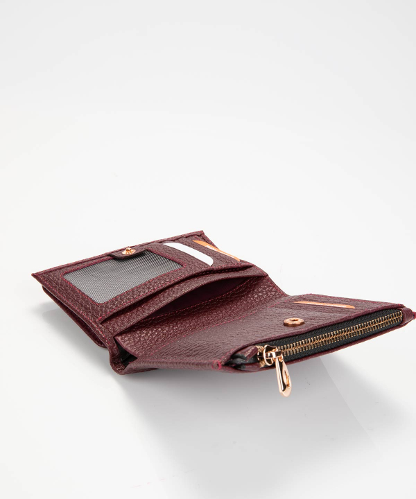 کیف پول چرم زنانه مارال چرم Maral Leather مدل مهگل