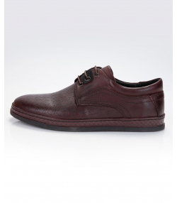 کفش مردانه چرم طبیعی مارال چرم Maral Leather مدل مارتینس