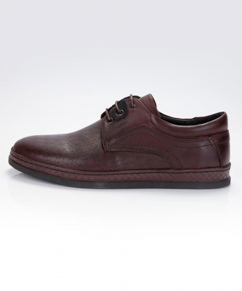 کفش مردانه چرم طبیعی مارال چرم Maral Leather مدل مارتینس