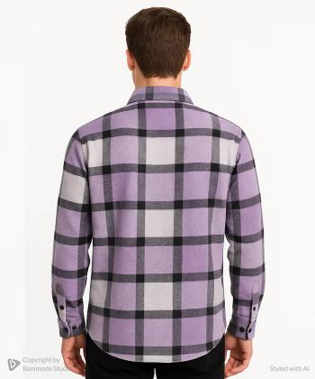 پیراهن آستین بلند مردانه ناوالس مدل 1101615