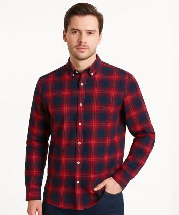 پیراهن آستین بلند مردانه برند پی لس مدل am140430