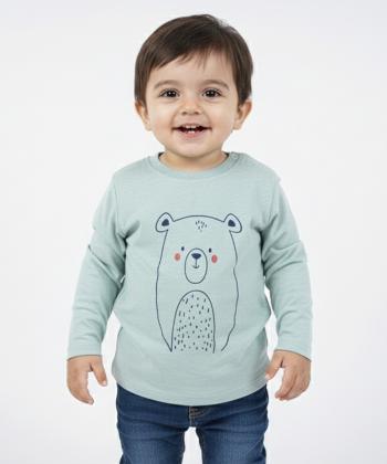 تیشرت نخی نوزادي ريكالاكو كد RK180-8