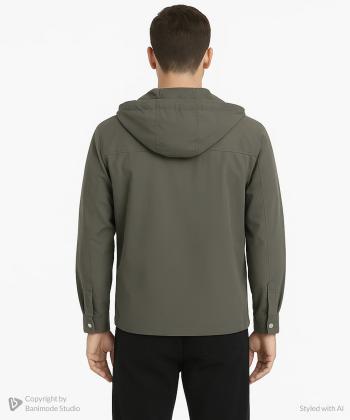 بارانی کلاه دار مردانه آر ان اس مدل 12192251