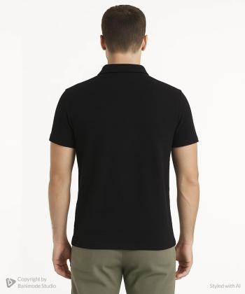 پولوشرت آستین کوتاه مردانه آر ان اس مدل 12312325