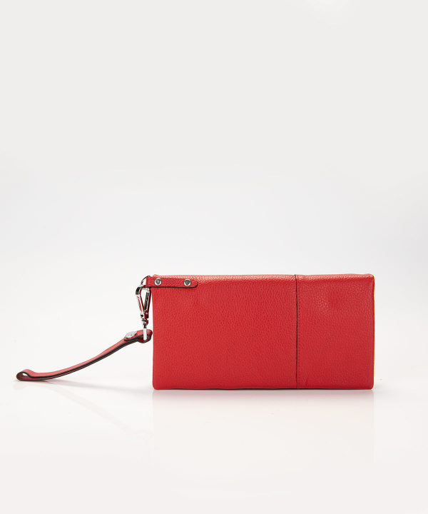 کیف پول زنانه مارال چرم Maral Leather مدل ارغوان