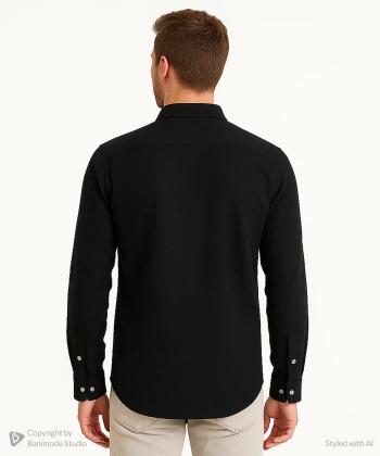 پیراهن آستین بلند مردانه هوکانی مدل 10665