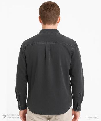 پیراهن آستین بلند مردانه جوتی جینز مدل 43531012