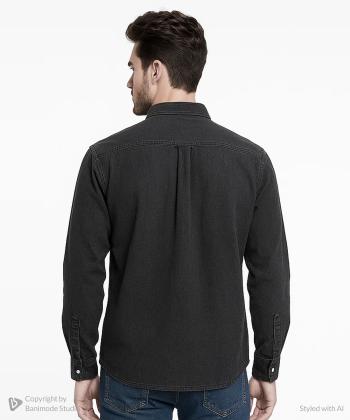 پیراهن آستین بلند مردانه آر ان اس مدل 12202580