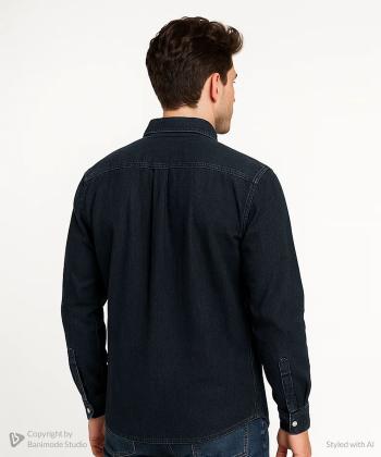 پیراهن آستین بلند مردانه آر ان اس مدل 12202580