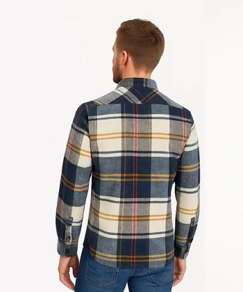 پیراهن آستین بلند مردانه آروما مدل 13703001